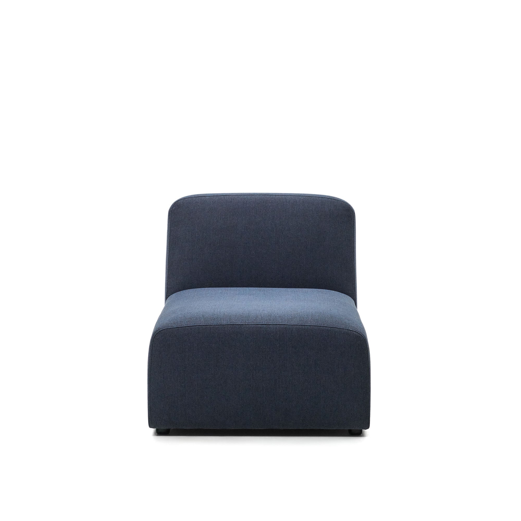 Neom chaise module in blue, 152 x 75 cm