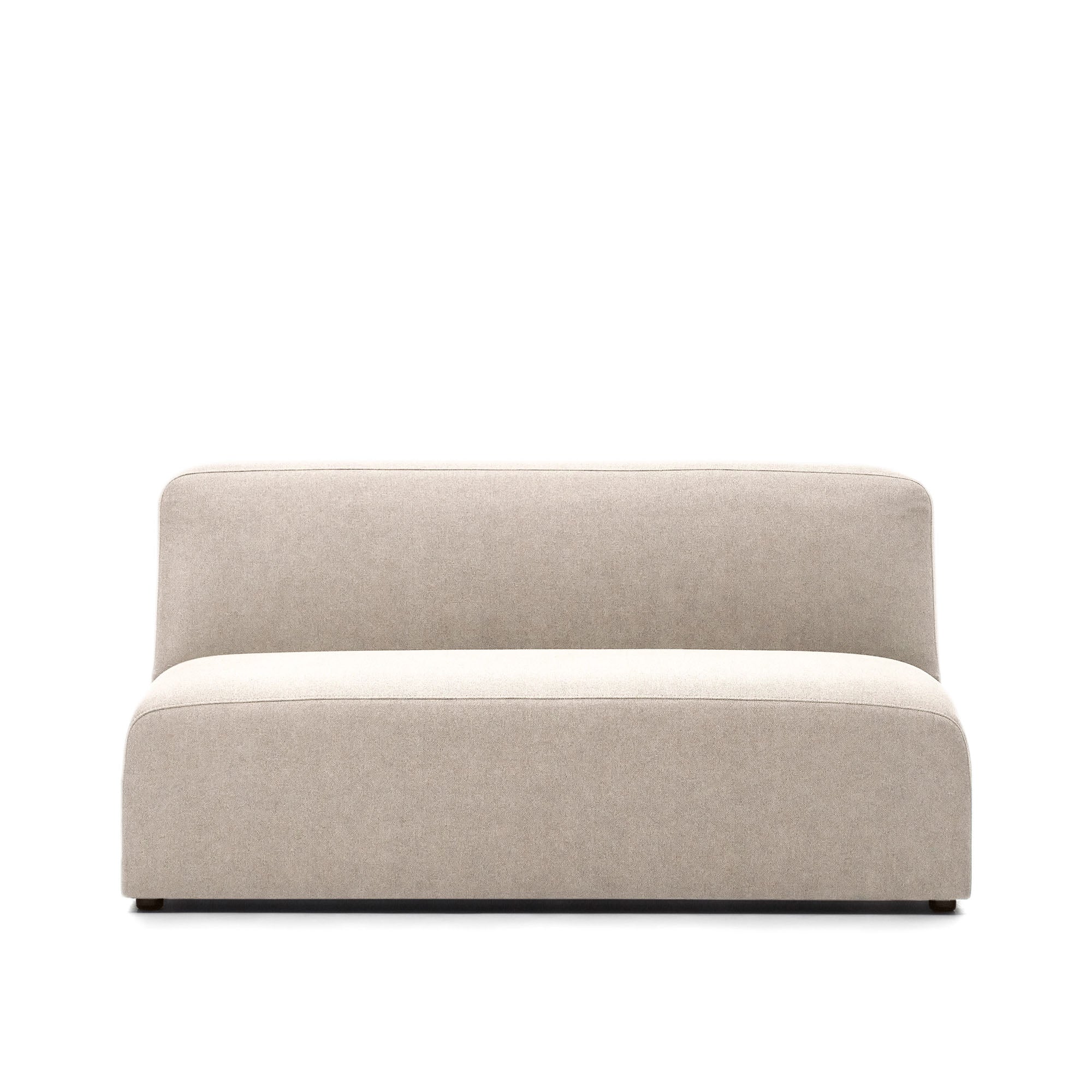2 seater sofa module in beige, 150 cm