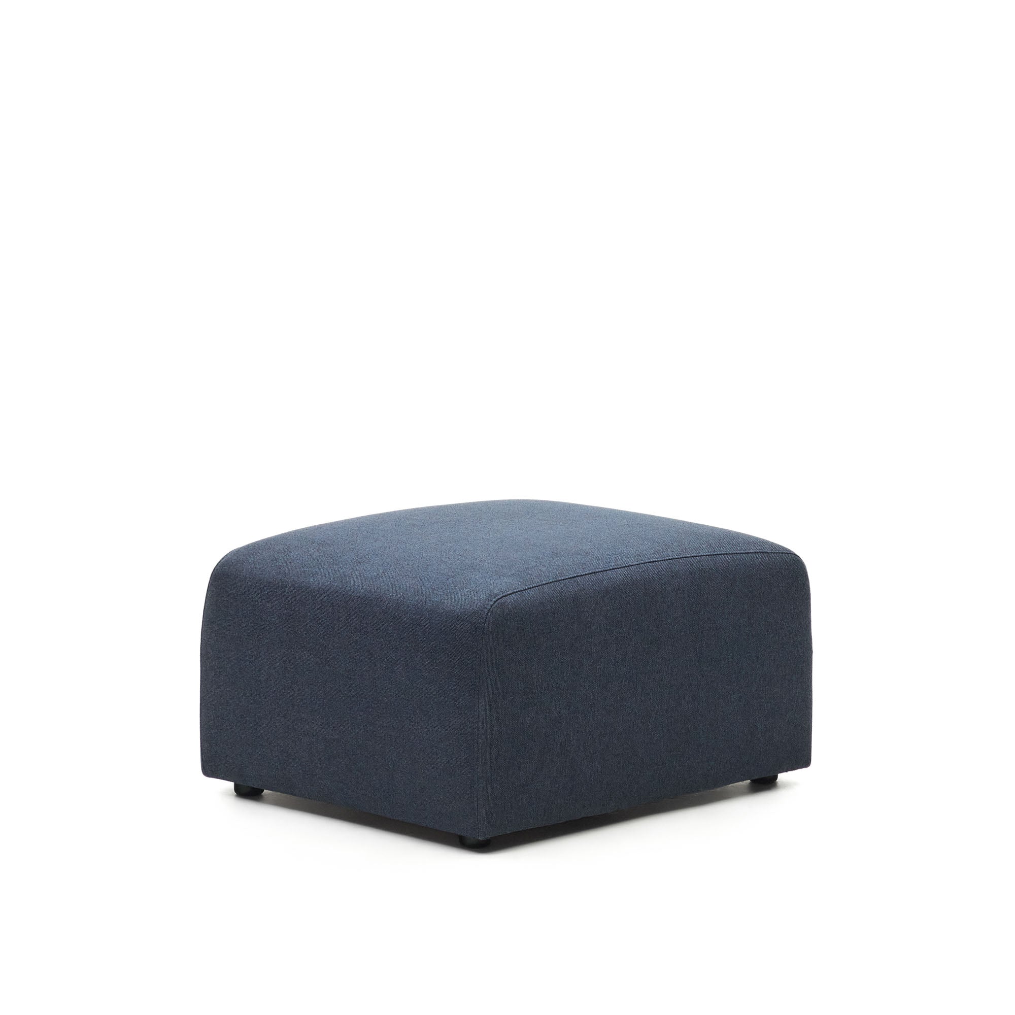 Neom footrest in blue, 75 x 64 cm