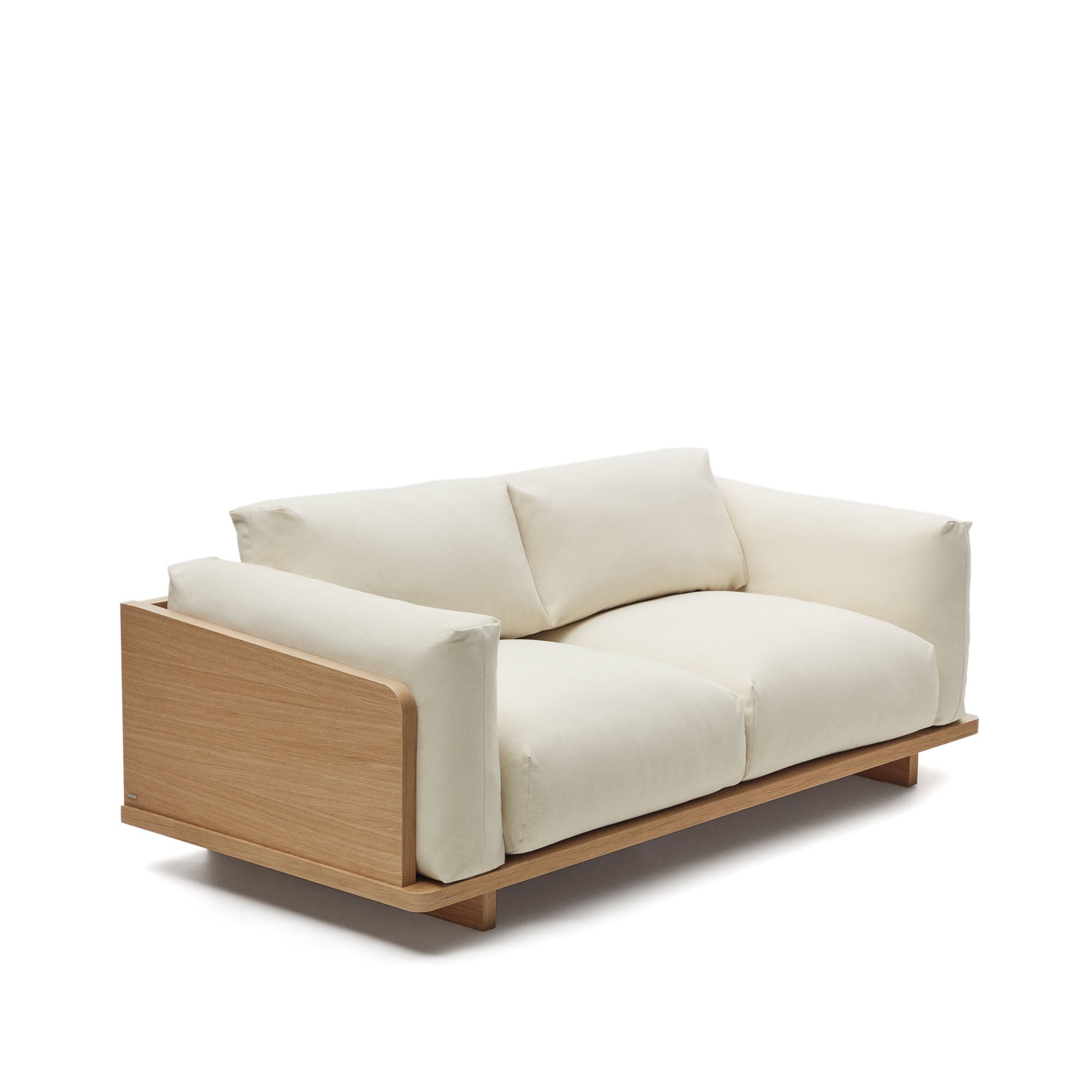 Oaq 3 személyes kanapé bézs színben, 225 cm