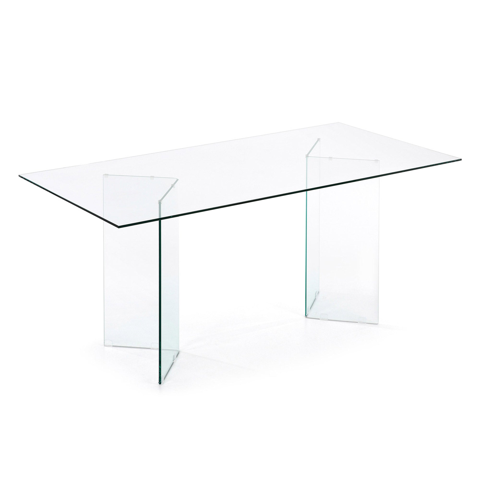 Burano üvegasztal, 200 x 90 cm