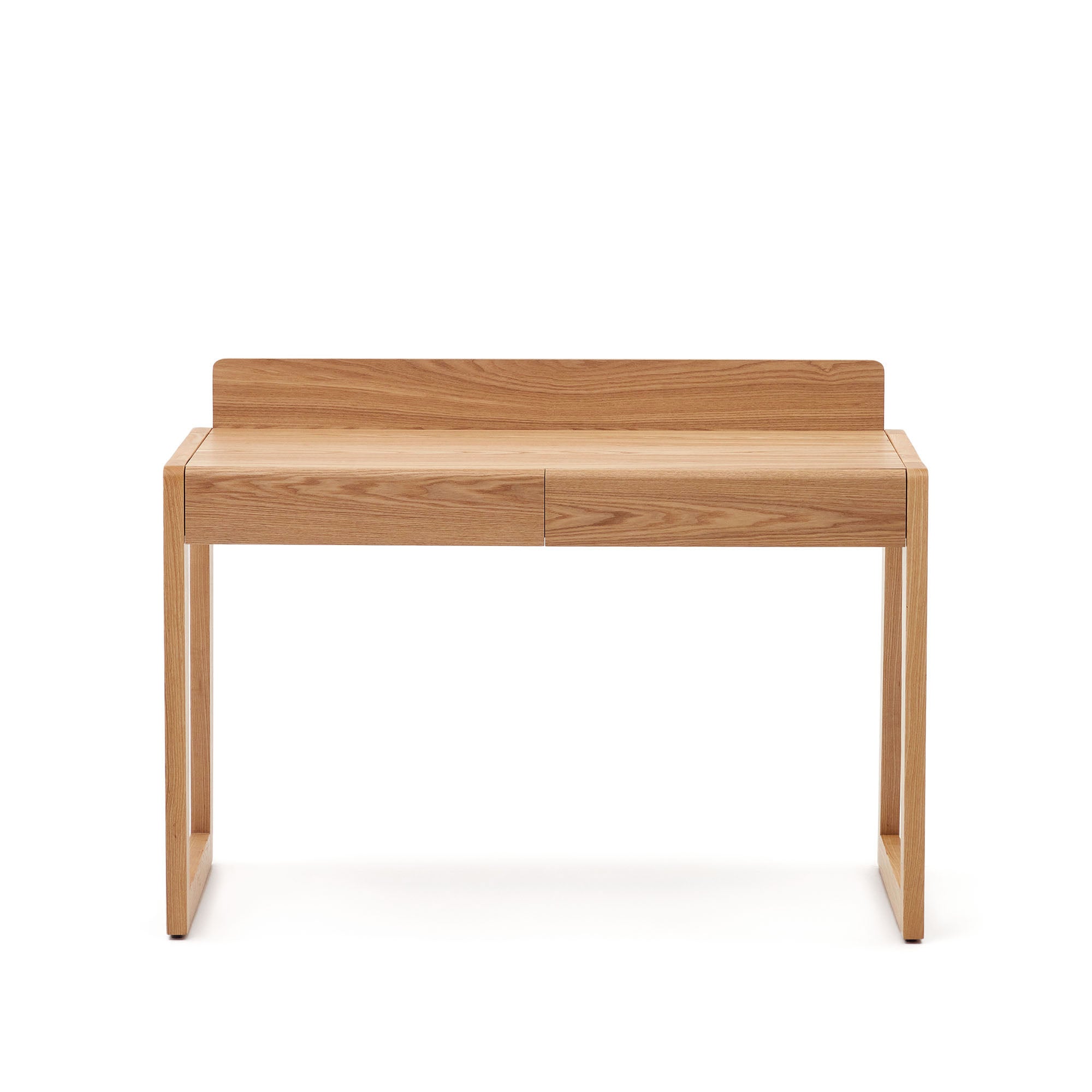 Arandu desk in solid ash veneer and wood 120 x 60 cm