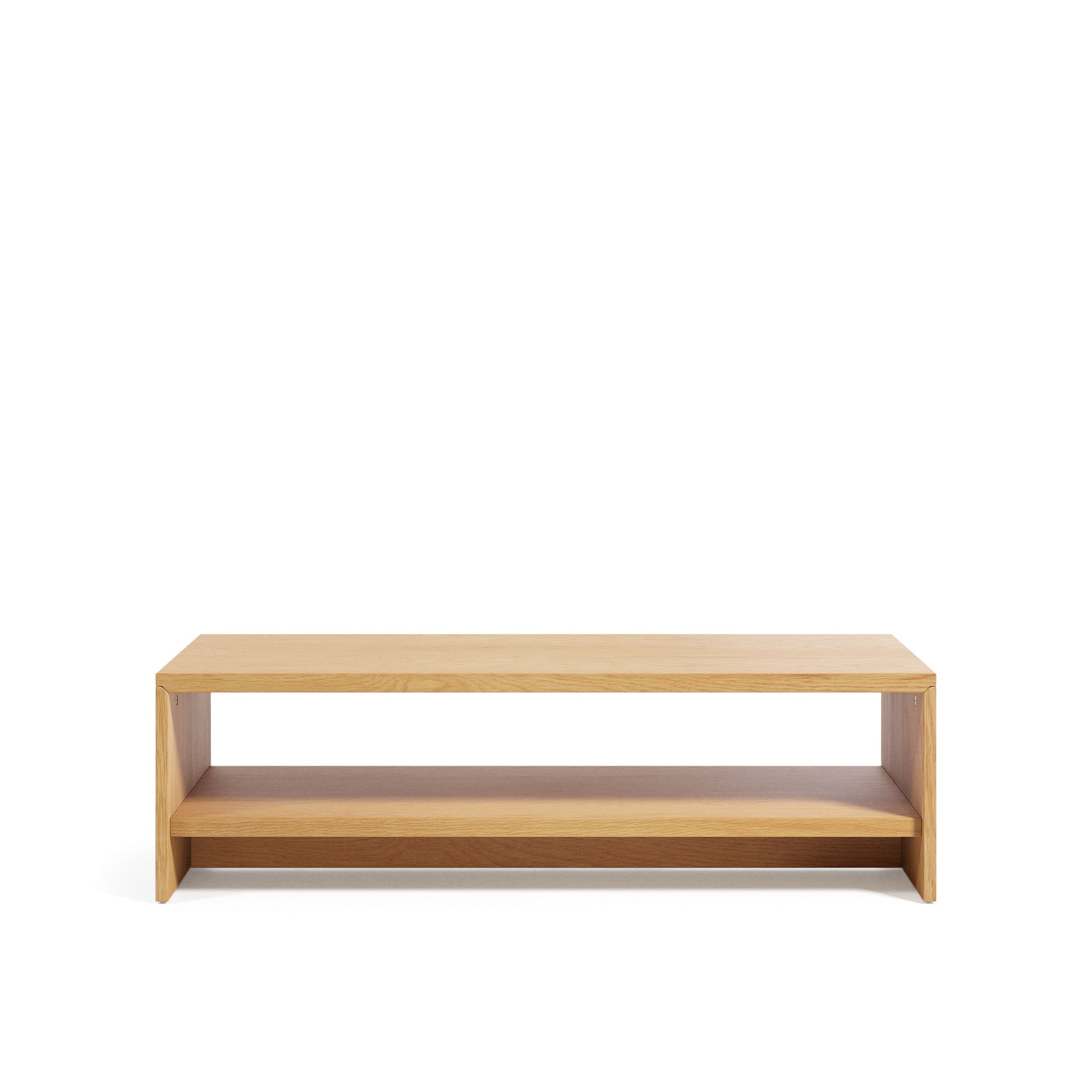 Abilen oak wood veneer coffee table 120 x 60 FSC 100%