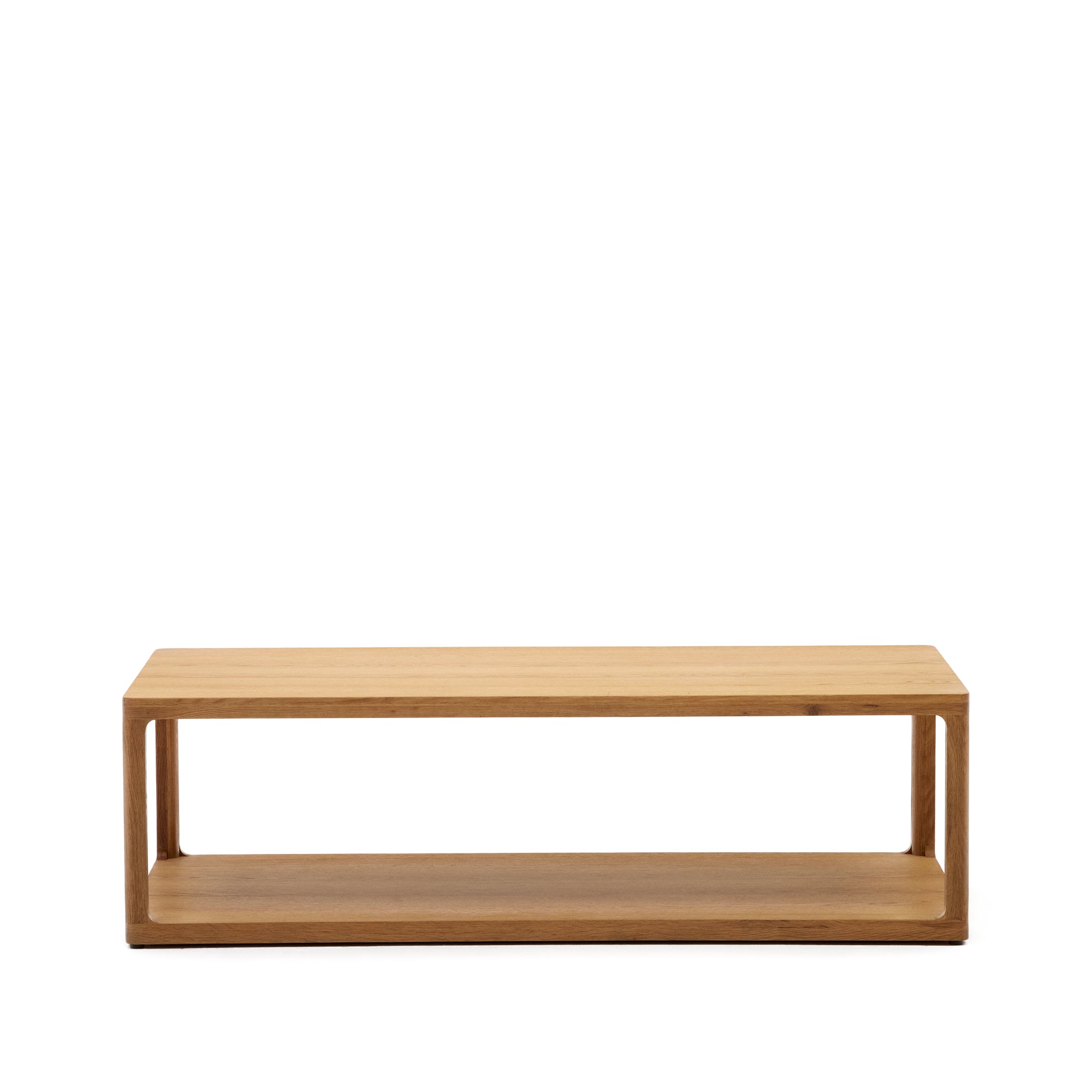 Maymai oak wood coffee table 140 x 70 cm