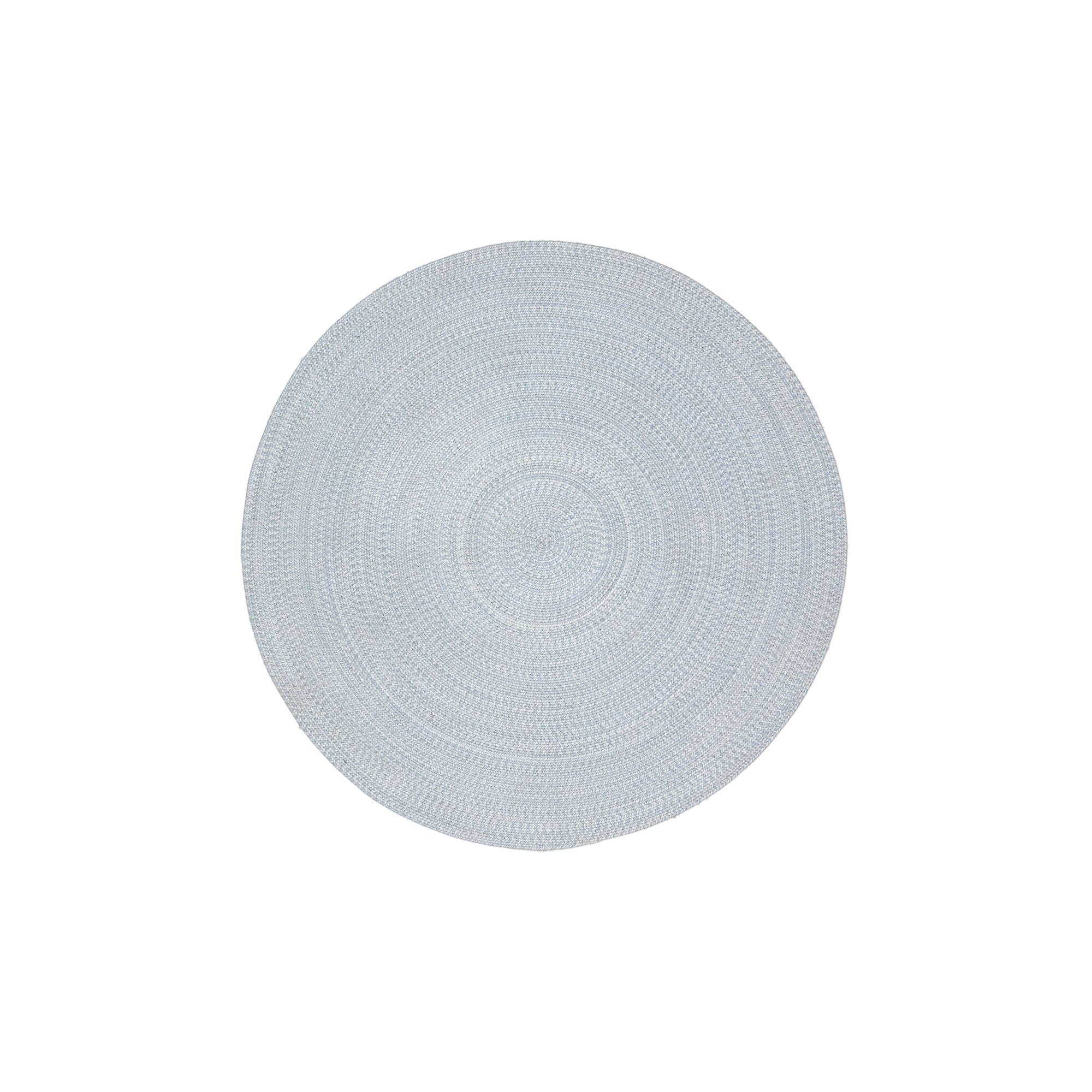 Portopi 100% PET kerek szőnyeg szürke színben, Ø 150 cm