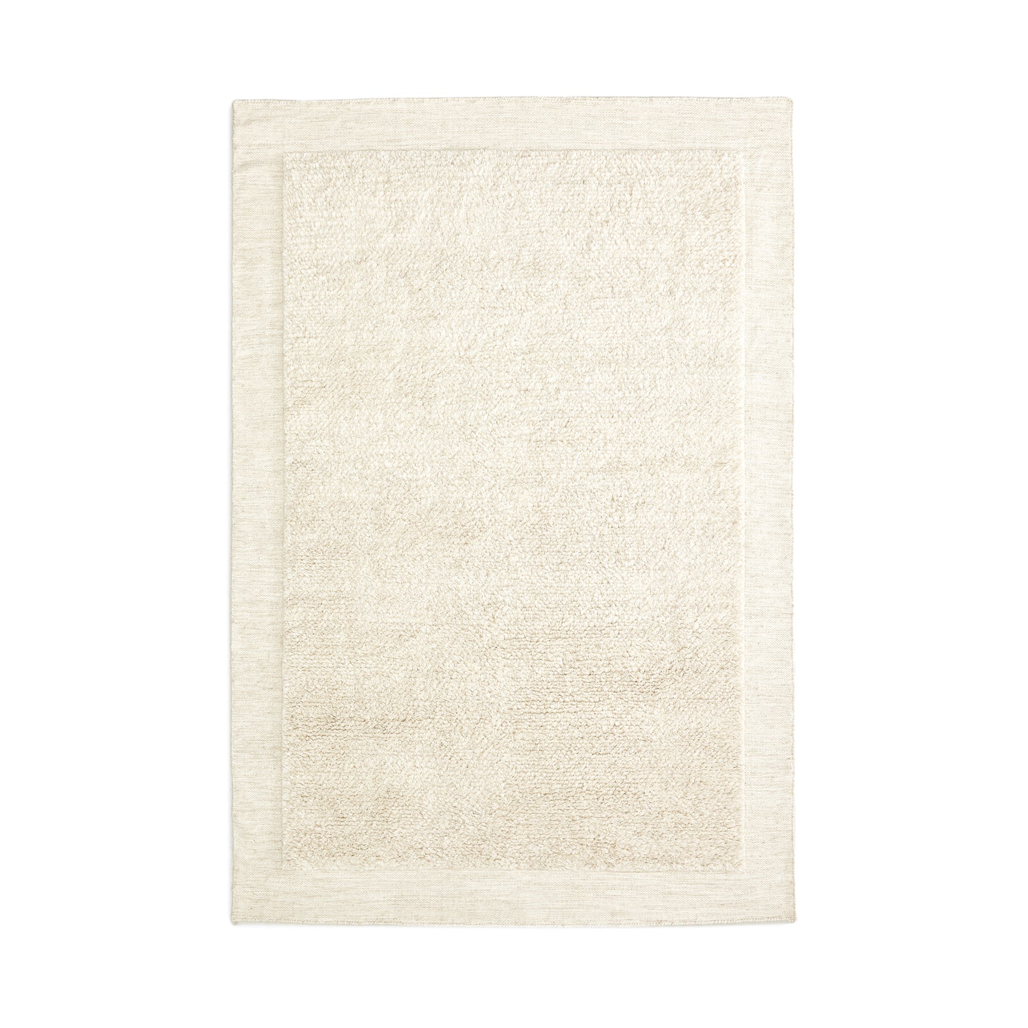 Marely fehér gyapjú szőnyeg 200 x 300 cm