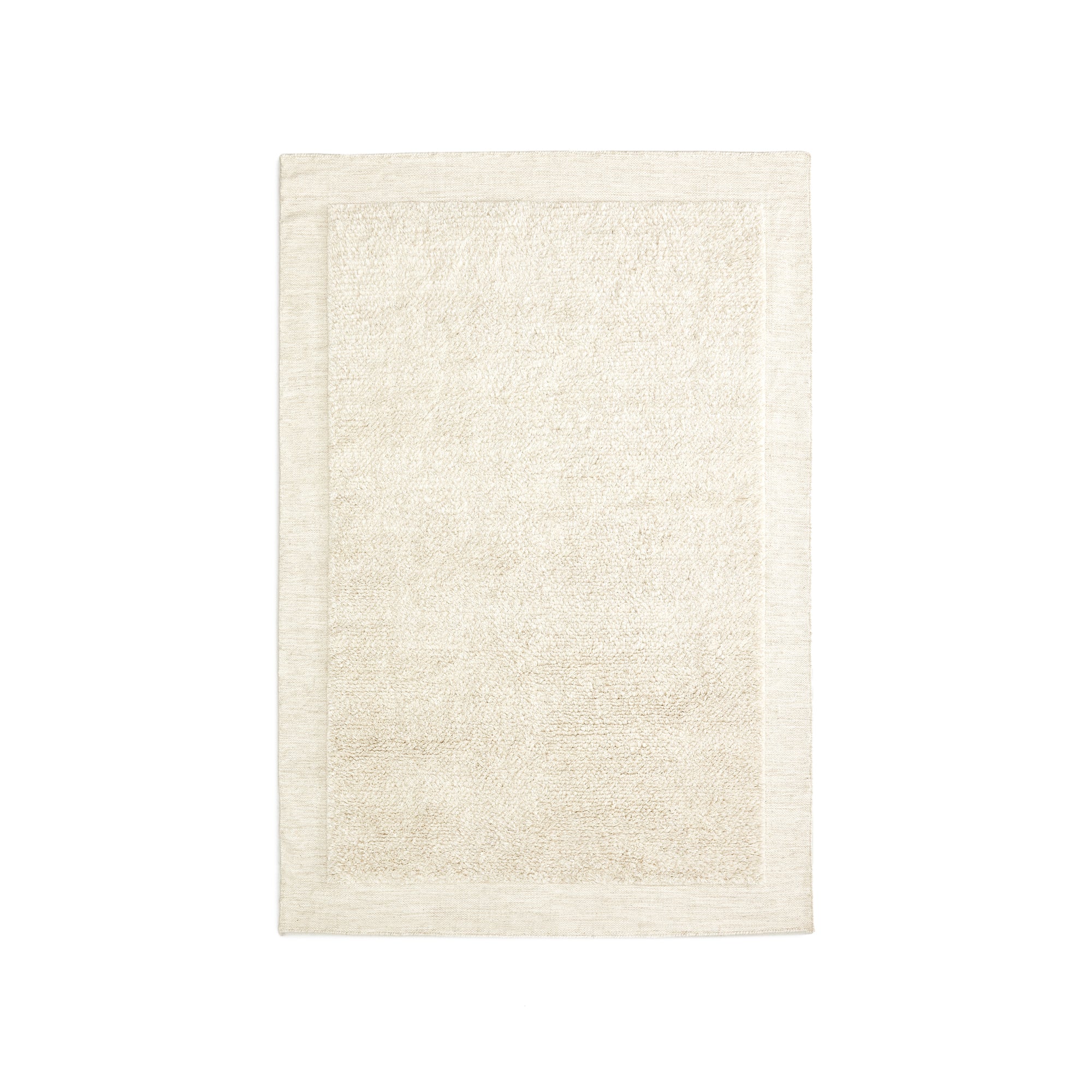 Marely white wool rug 160 x 230cm 