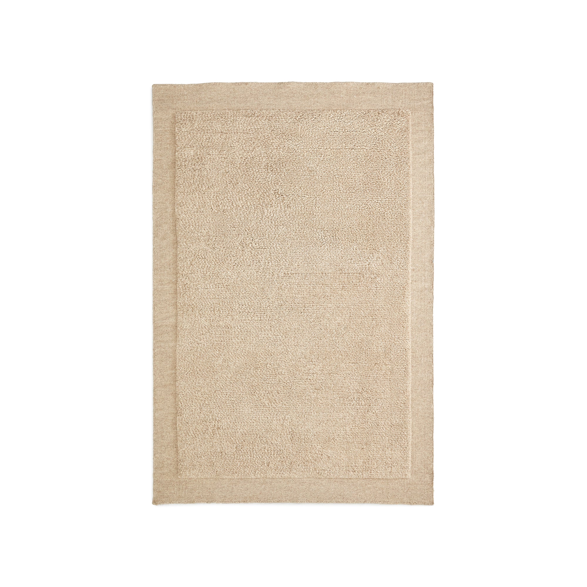 Marely beige wool rug 160 x 230 cm 