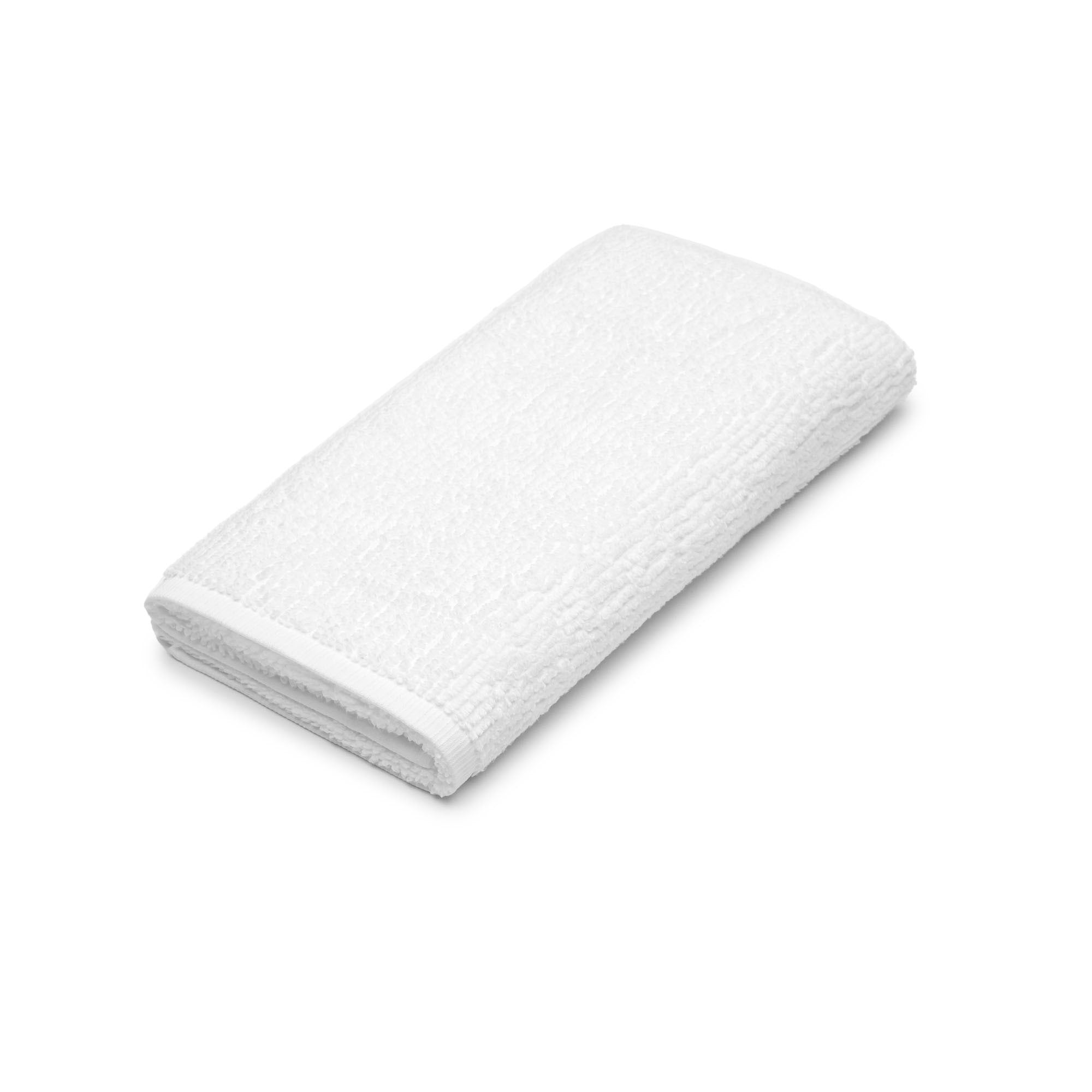 Yeni bath towel in 100% white cotton 70 x 140 cm