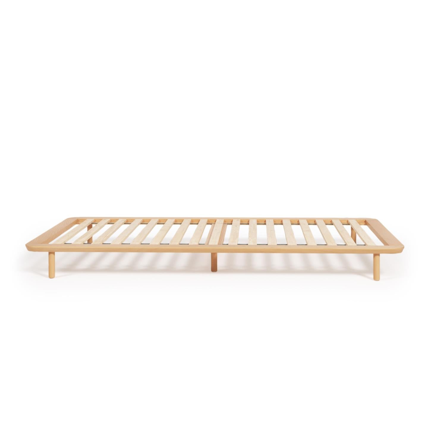 Anielle bed made from solid ash wood for a 90 x 200 cm mattress